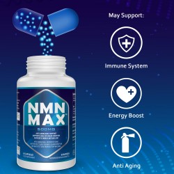 NMN MAX Capsules à teneur maximale 500mg 60 Capsules NMN MAX Capsules à teneur maximale 500mg 60 Capsules