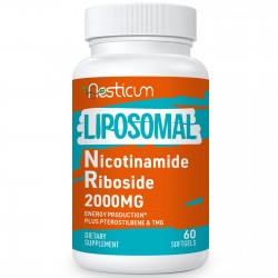 Aesticum Suplemento Liposomal Nicotinamide Riboside 2000 MG 60 Softgels Aesticum Suplemento Liposomal Nicotinamide Riboside 2000 MG 60 Softgels