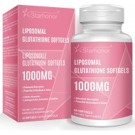 Starhonor L- Glutatión Reducido en Cápsulas Blandas 1000mg (60 Cápsulas), NAC N-Acetil-Cisteína suplemento Starhonor L- Glutatión Reducido en Cápsulas Blandas 1000mg (60 Cápsulas), NAC N-Acetil-Cisteína suplemento