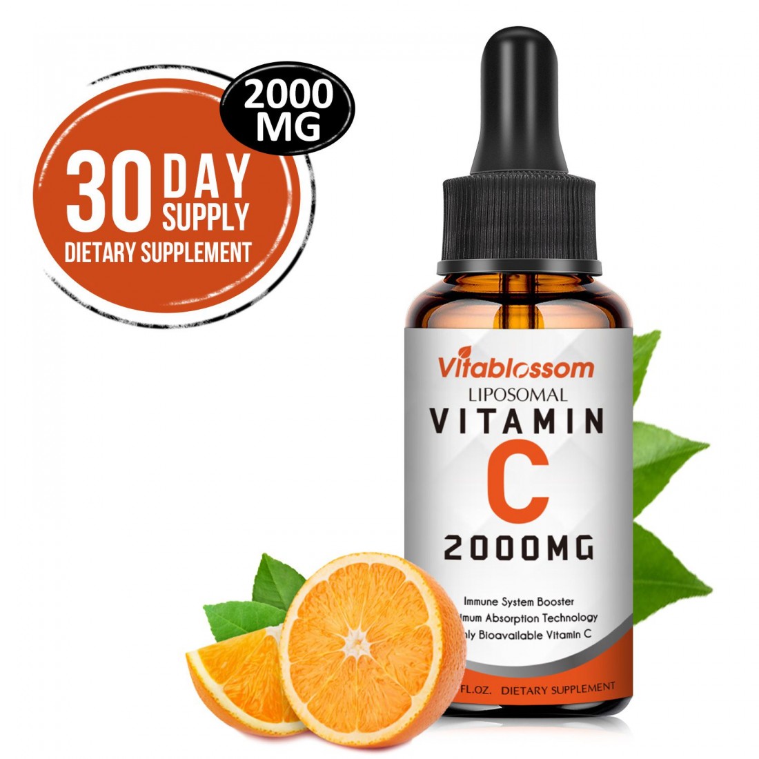 Buy Vitablossom Maximum Absorption Liposomal Vitamin C 2000mg